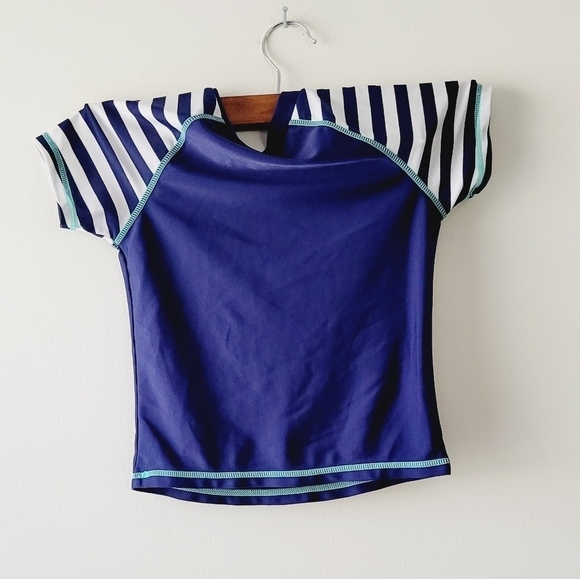Cat& Jack swim suit short sleeve top multicolor top size‎ 6/6x - Picture 3 of 3